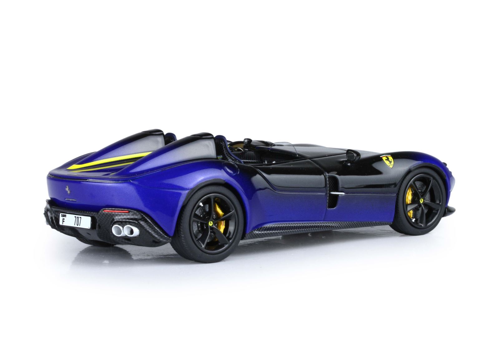 Ferrari Monza SP2 - Blu Viery - New Black Daytona - 1:43