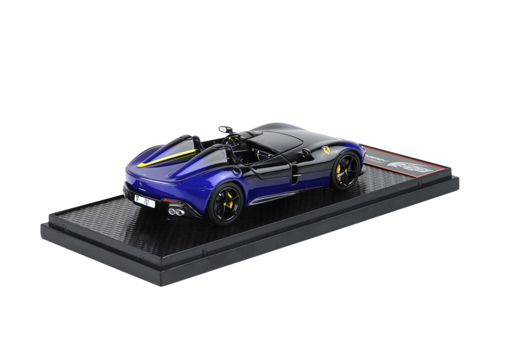 Ferrari Monza SP2 - Blu Viery - New Black Daytona - 1:43