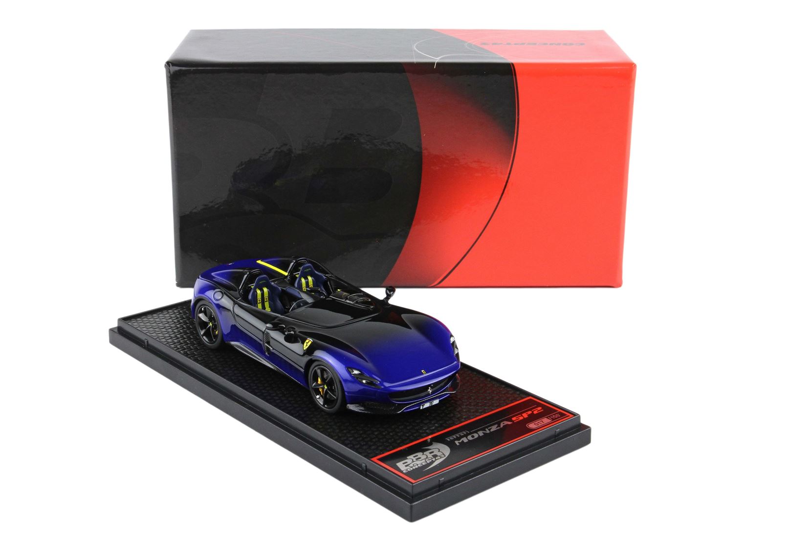 Ferrari Monza SP2 - Blu Viery - New Black Daytona - 1:43