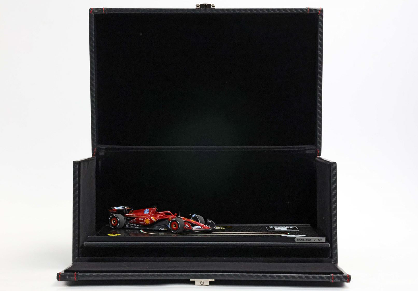 Ferrari SF24 Monza GP 2024 Special carbon box - Leclerc Winner - 1:43