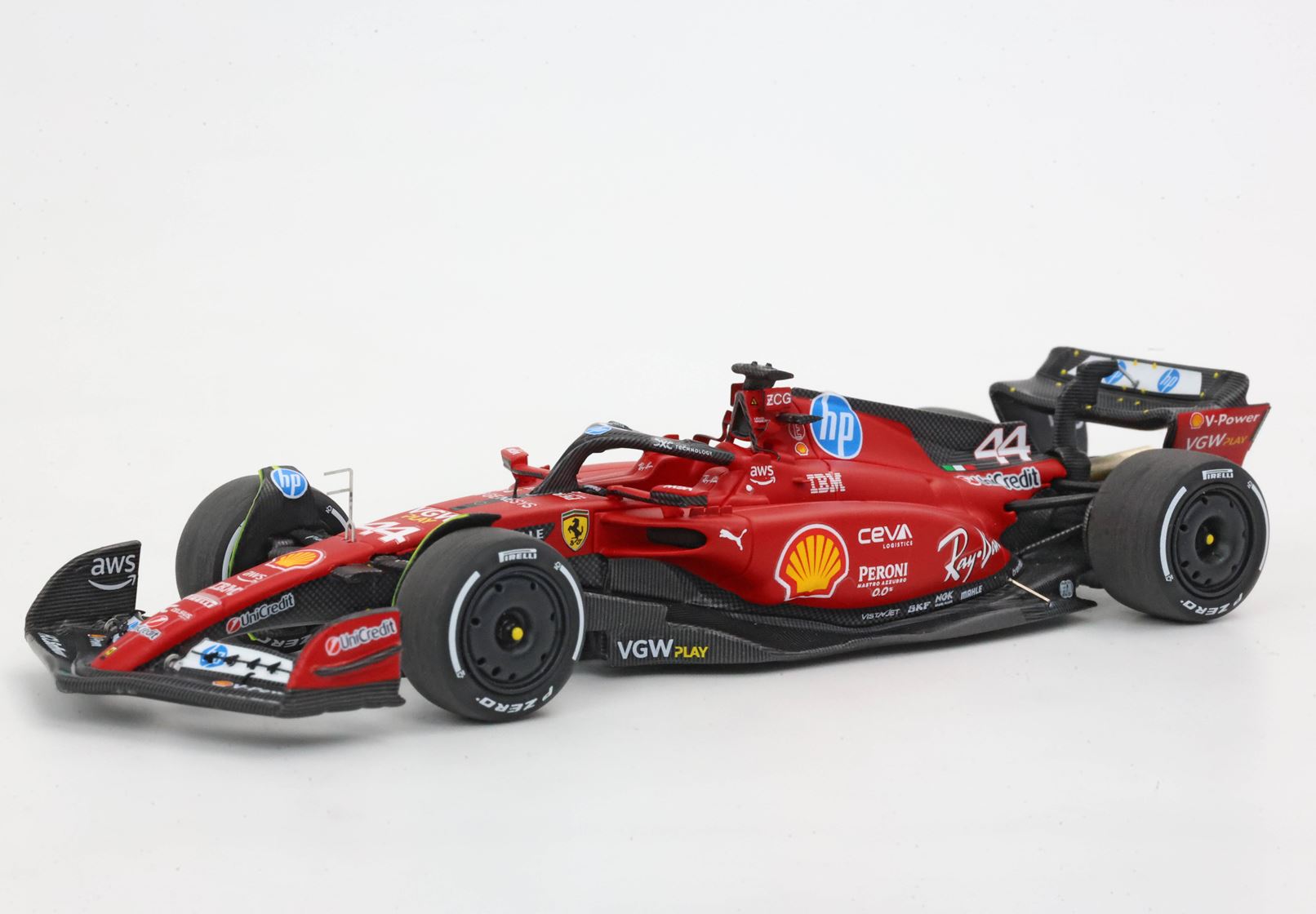 Ferrari F1 Fiorano test 2025 - Lewis Hamilton SF23 car number 44 - 1:43