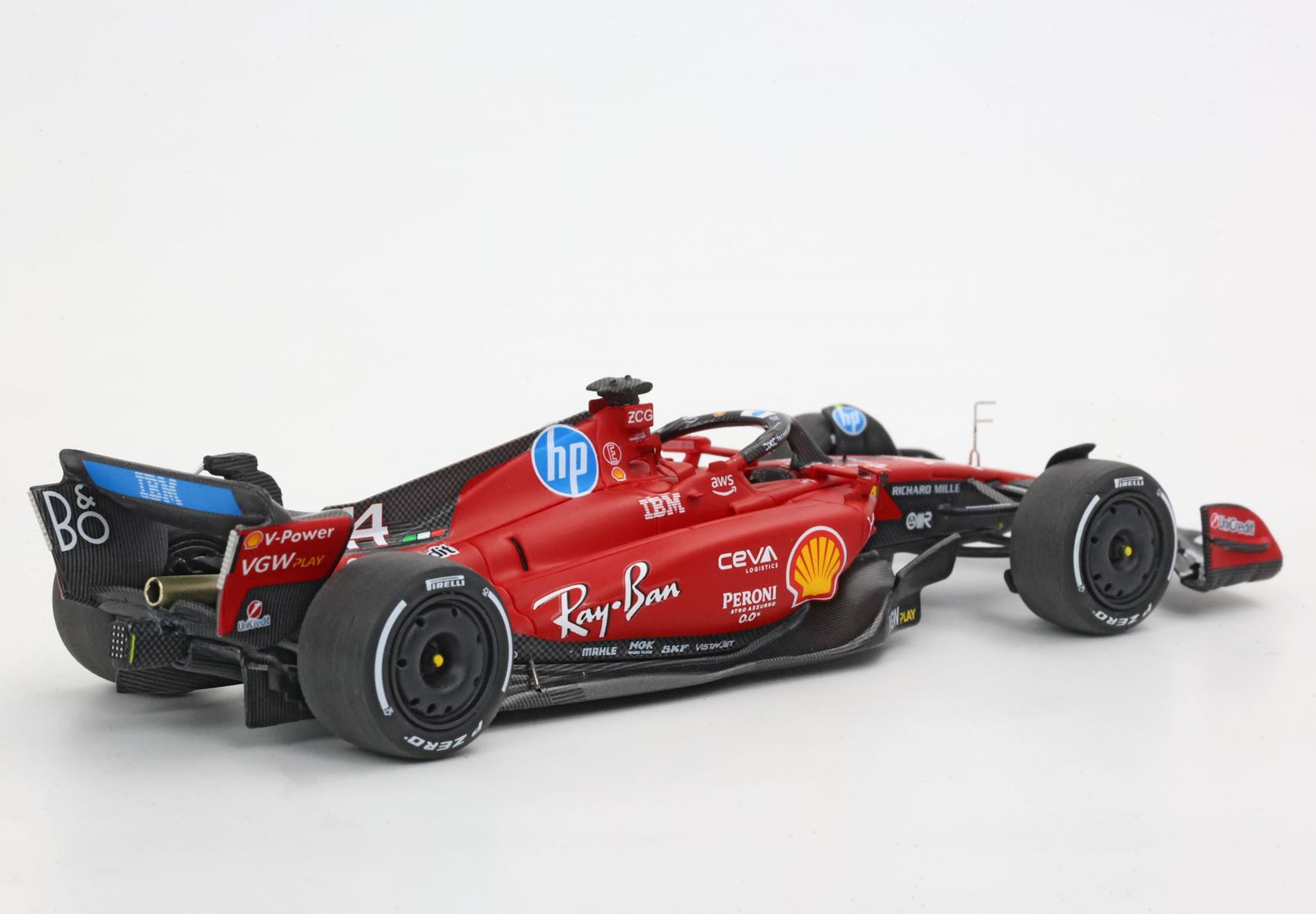 Ferrari F1 Fiorano test 2025 - Lewis Hamilton SF23 car number 44 - 1:43