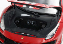 Load image into Gallery viewer, Ferrari 488 Pista Spider - Rosso Corsa with stripe OPEN PARTS - 1:18
