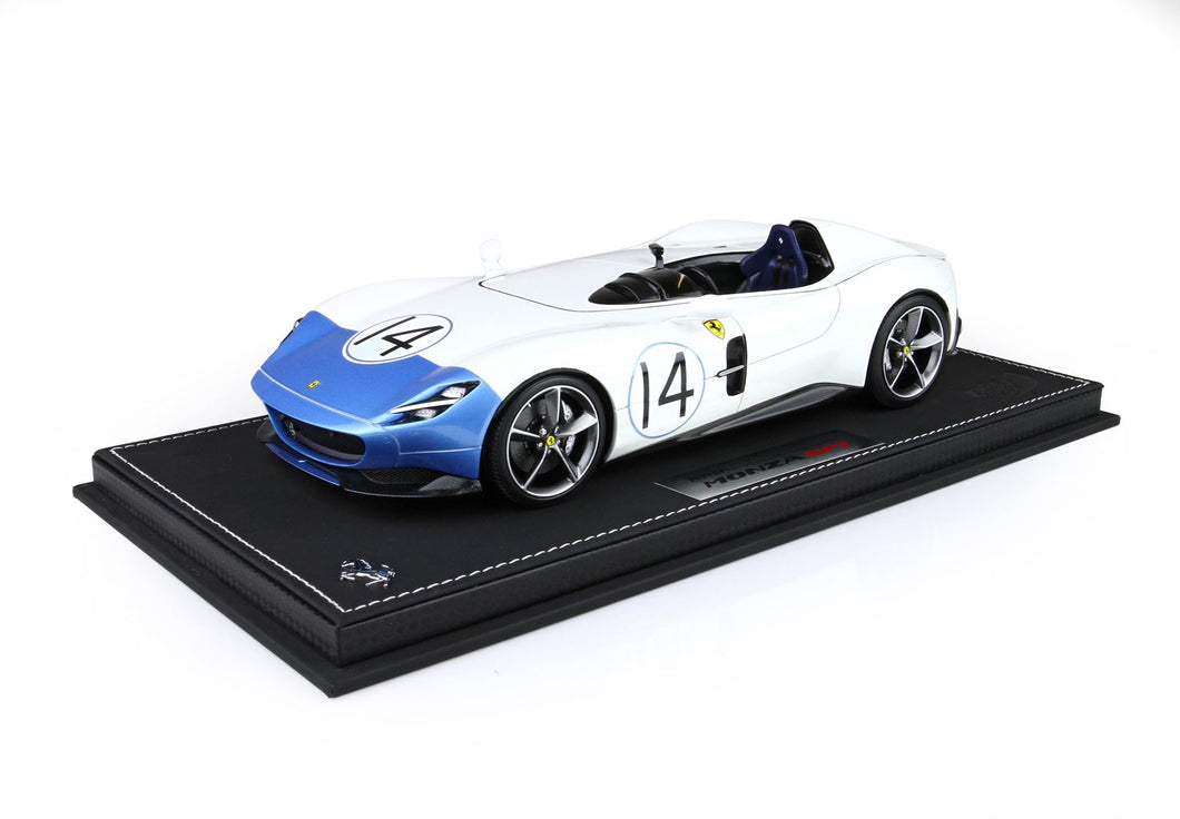 Ferrari Monza SP1 - Sanae White and blue nose - 1:18