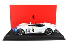 Load image into Gallery viewer, Ferrari Monza SP1 - Sanae White and blue nose - 1:18
