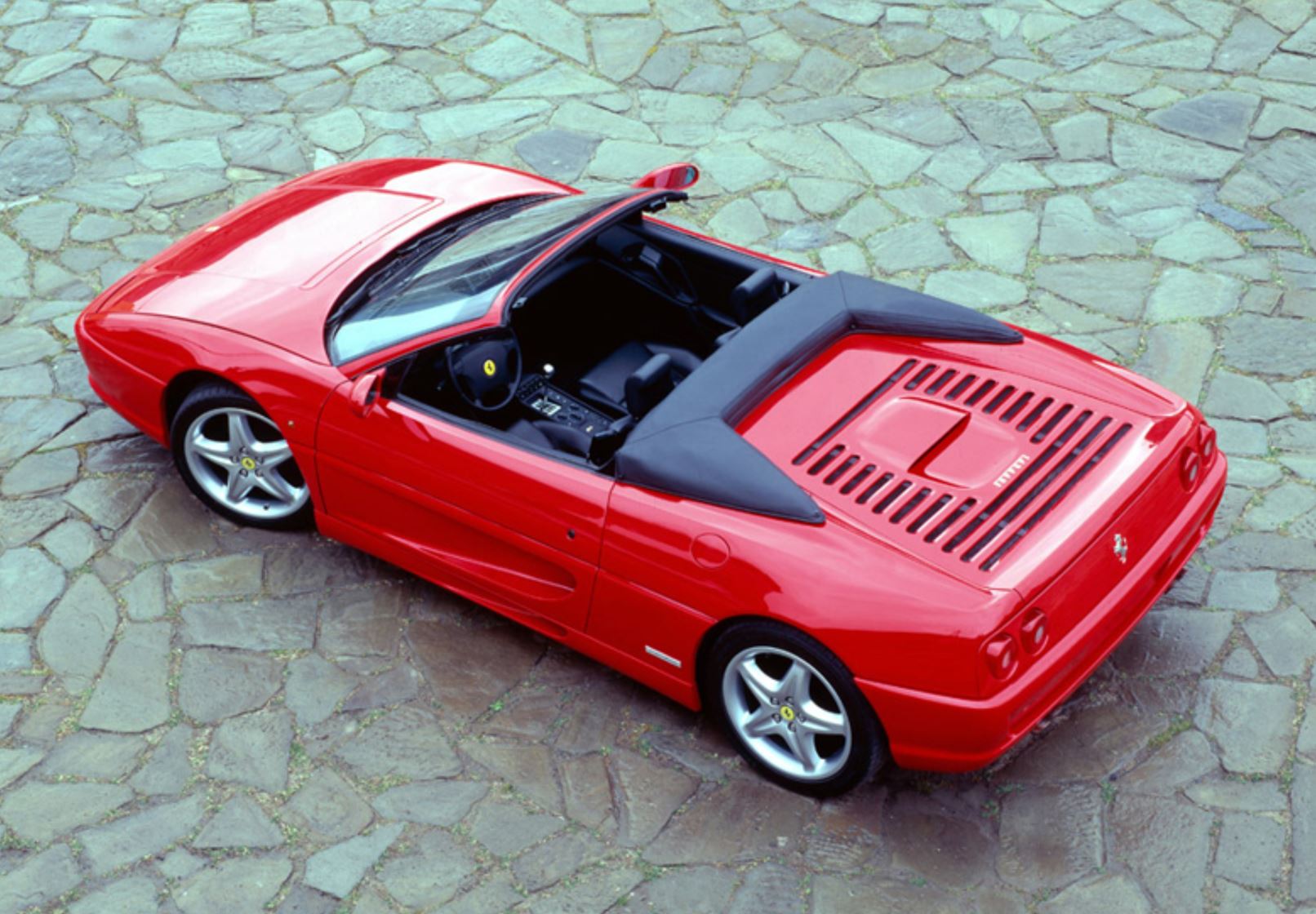 Ferrari 355 Spider - Rosso Corsa black interior manual box - 1:18