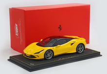 Load image into Gallery viewer, Ferrari F8 Tributo - Giallo Modena with black roof - 1:18
