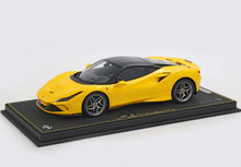 Load image into Gallery viewer, Ferrari F8 Tributo - Giallo Modena with black roof - 1:18
