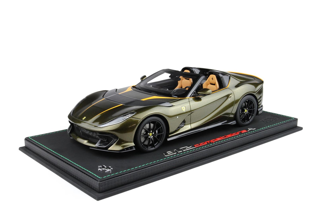 Ferrari 812 Competizione A - Verde Volterra - 1:18