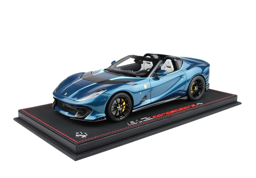 Ferrari 812 Competizione A - Blu Capri - 1:18