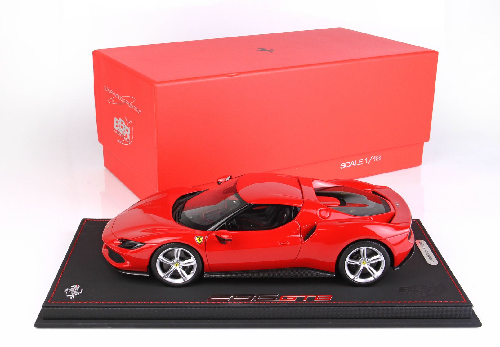 Ferrari 296 GTB - Rosso Corsa 322 - 1:18