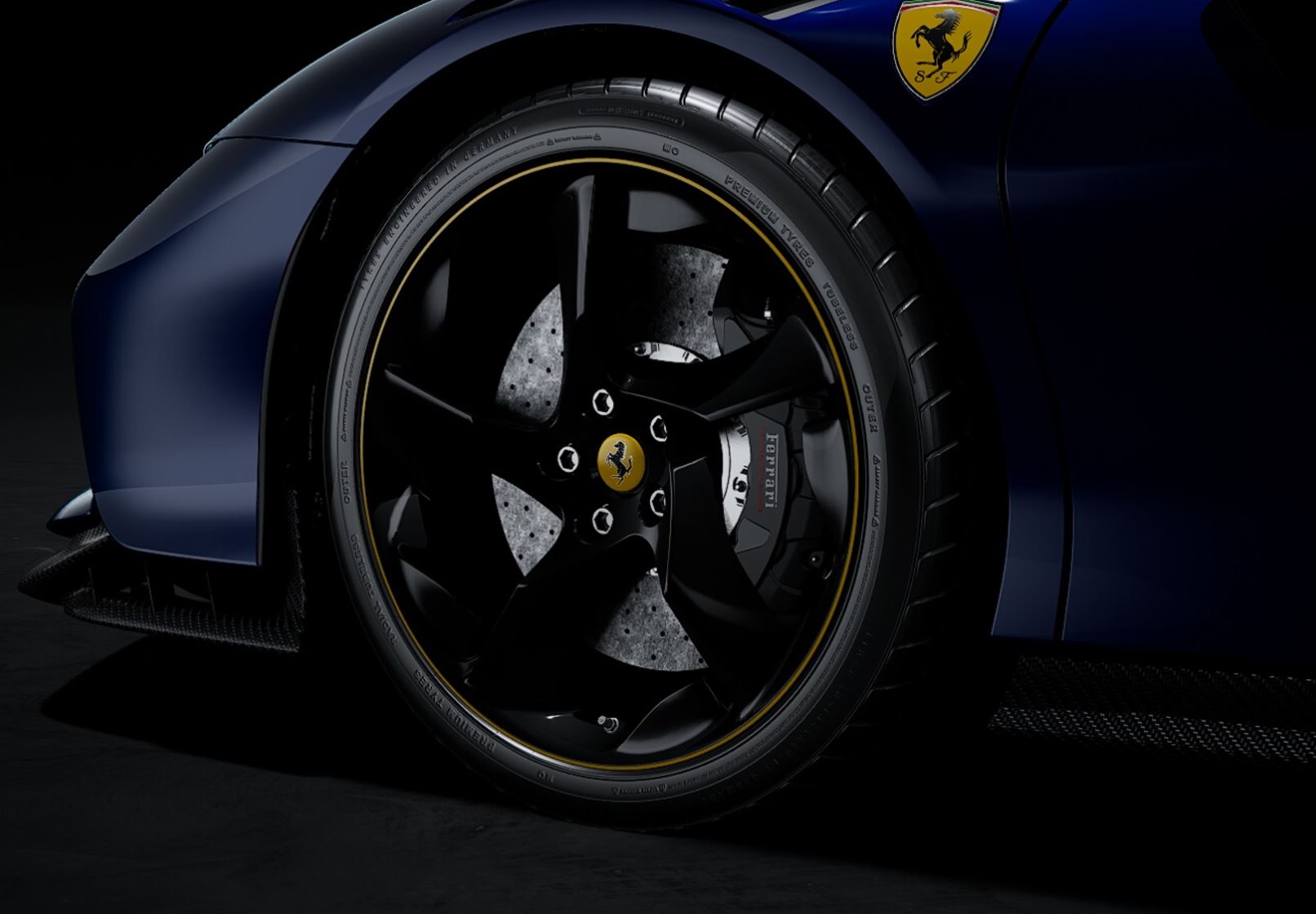 Ferrari SF90 XX Stradale - Blue Tour de France - 1:18