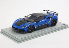 Load image into Gallery viewer, Maserati GT2 Stradale - Blu Infinito with Italian stripe - 1:18
