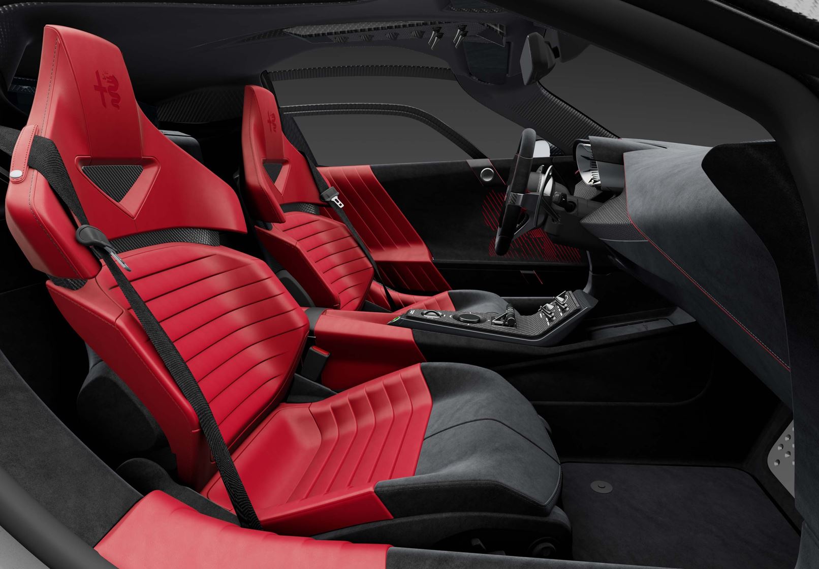 Alfa Romeo 33 Stradale - Red Villa D'Este combo - 1:18 and 1:43