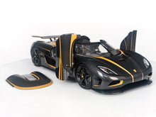 Load image into Gallery viewer, Koenigsegg Agera S - Hundra carbon gold OPEN PARTS - 1:18
