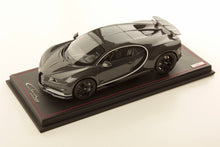 Load image into Gallery viewer, Bugatti Chiron Sport - Grey Carbon with Gris Rafale Frame - 1:18
