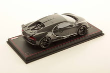 Load image into Gallery viewer, Bugatti Chiron Sport - Grey Carbon with Gris Rafale Frame - 1:18
