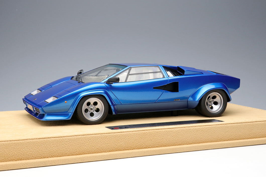 Lamborghini Countach LP5000S 1982 - metallic blue - 1:18