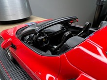 Load image into Gallery viewer, Ferrari 296 GTS - Rosso Scuderia/Azzurro La Plata Livery with Assetto Fiorano - 1:18
