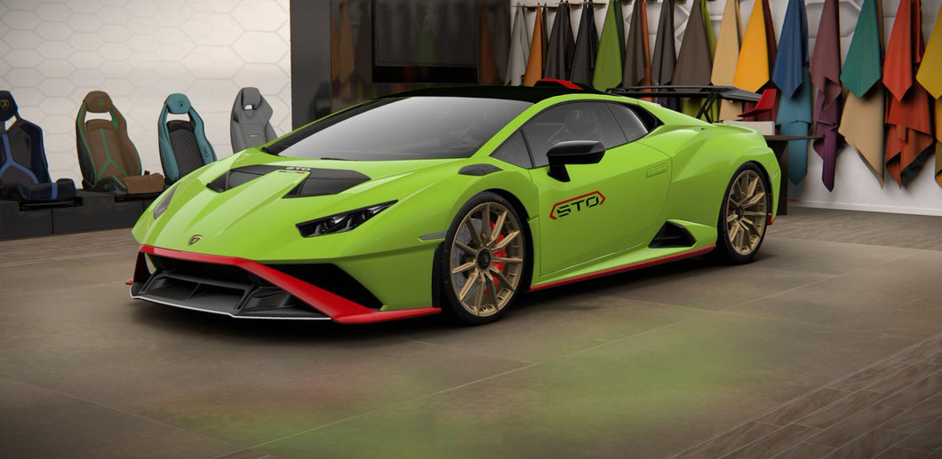Lamborghini Huracan STO - Verde Aries - 1:43